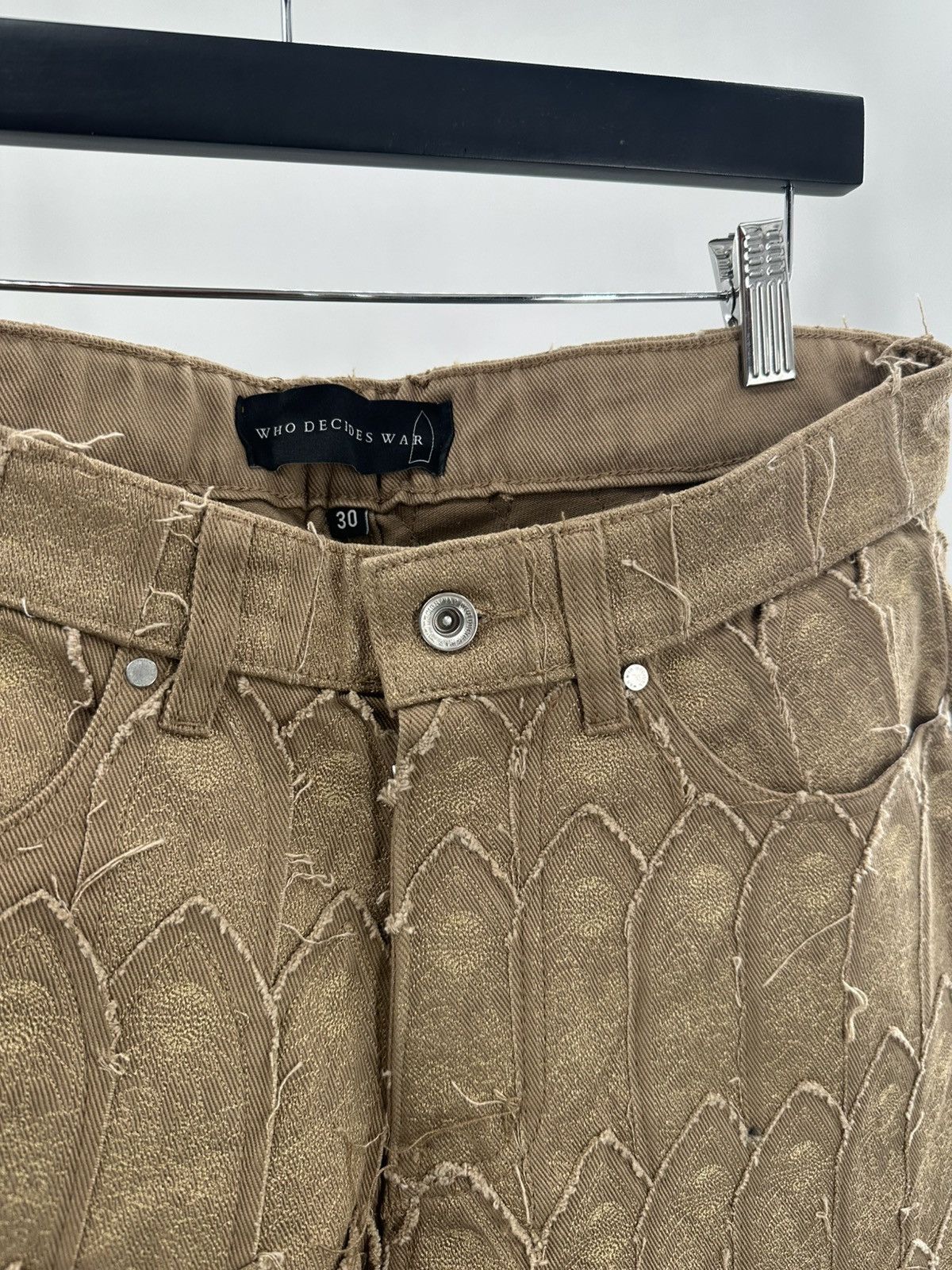 Who Decides War WHO DECIDES WAR Denim Jeans 1/1 Size US 30 / EU 46 - 6 Thumbnail