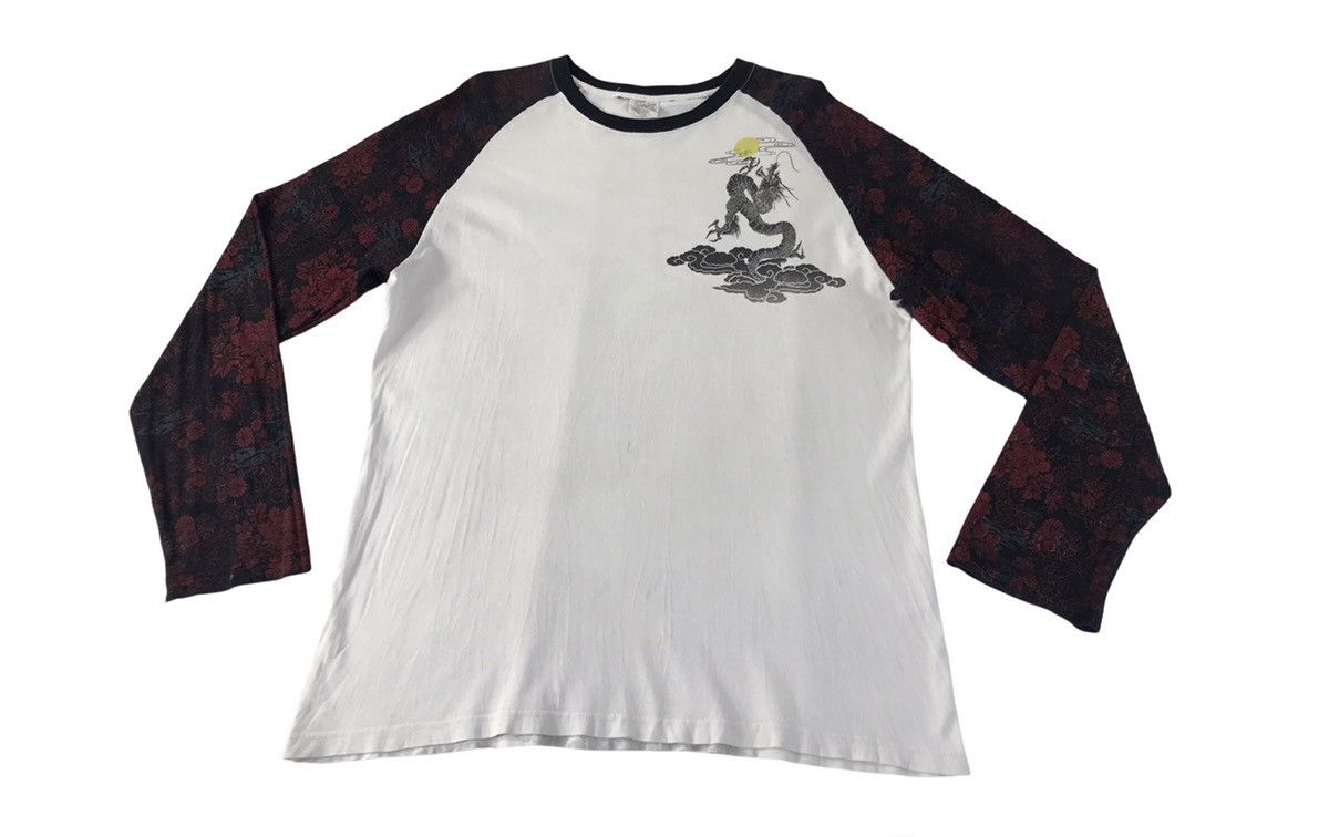 Japanese Brand × Vintage Vintage Generate JapaneseBrand Graphic Big Logo Dragon Shirt Size US L / EU 52-54 / 3 - 1 Thumbnail
