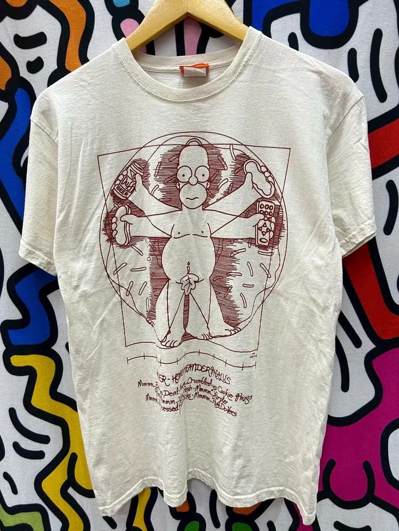 Vintage Vintage 2000s The Simpsons tshirt size M Size US M / EU 48-50 / 2 - 2 Thumbnail