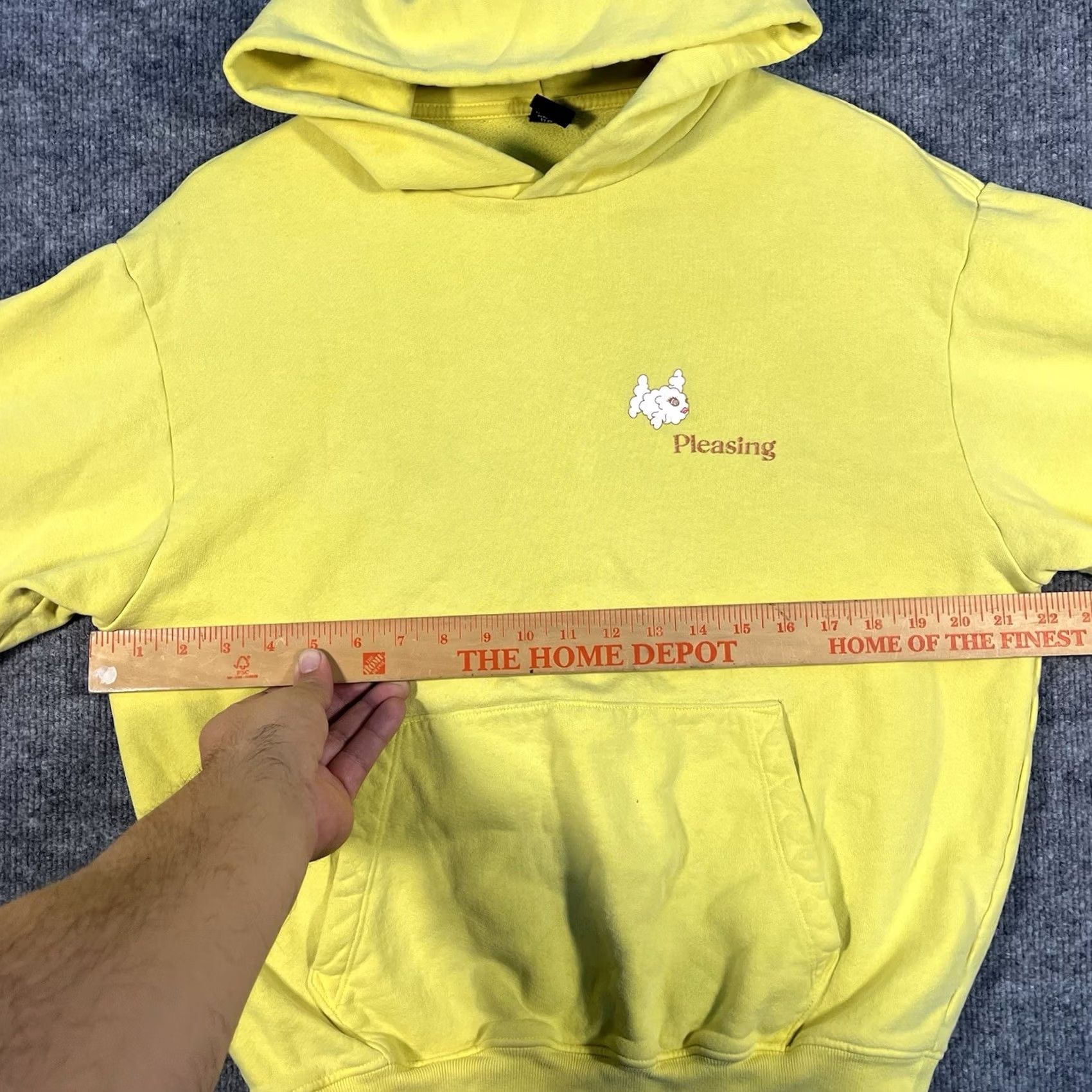 Vintage Harry Styles Pleasing Hoodie Sweat Shirt Adult Small Yellow Pullover Fish Logo Size S / US 4 / IT 40 - 4 Thumbnail