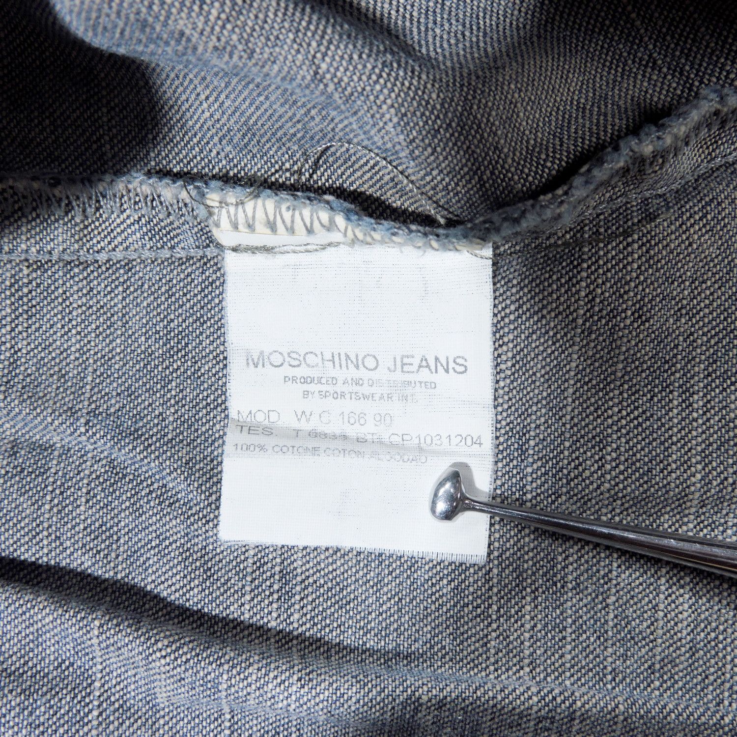 Moschino MOSCHINO JEANS DENIM PUFF LONG SLEEVE SHIRT Size S / US 4 / IT 40 - 5 Thumbnail
