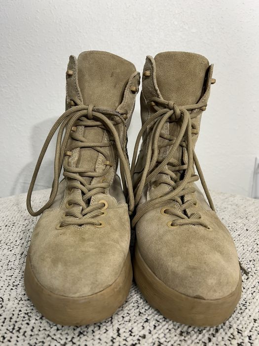 Kanye hot sale military boots