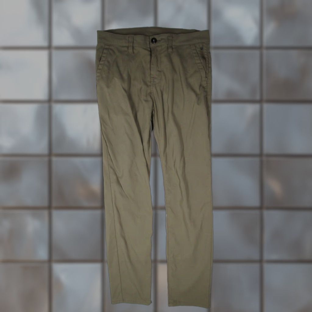 Prana PrAna Mens Green Chino Pants 30x32 Straight Leg Flat Front Outdoor Size US 30 / EU 46 - 1 Thumbnail