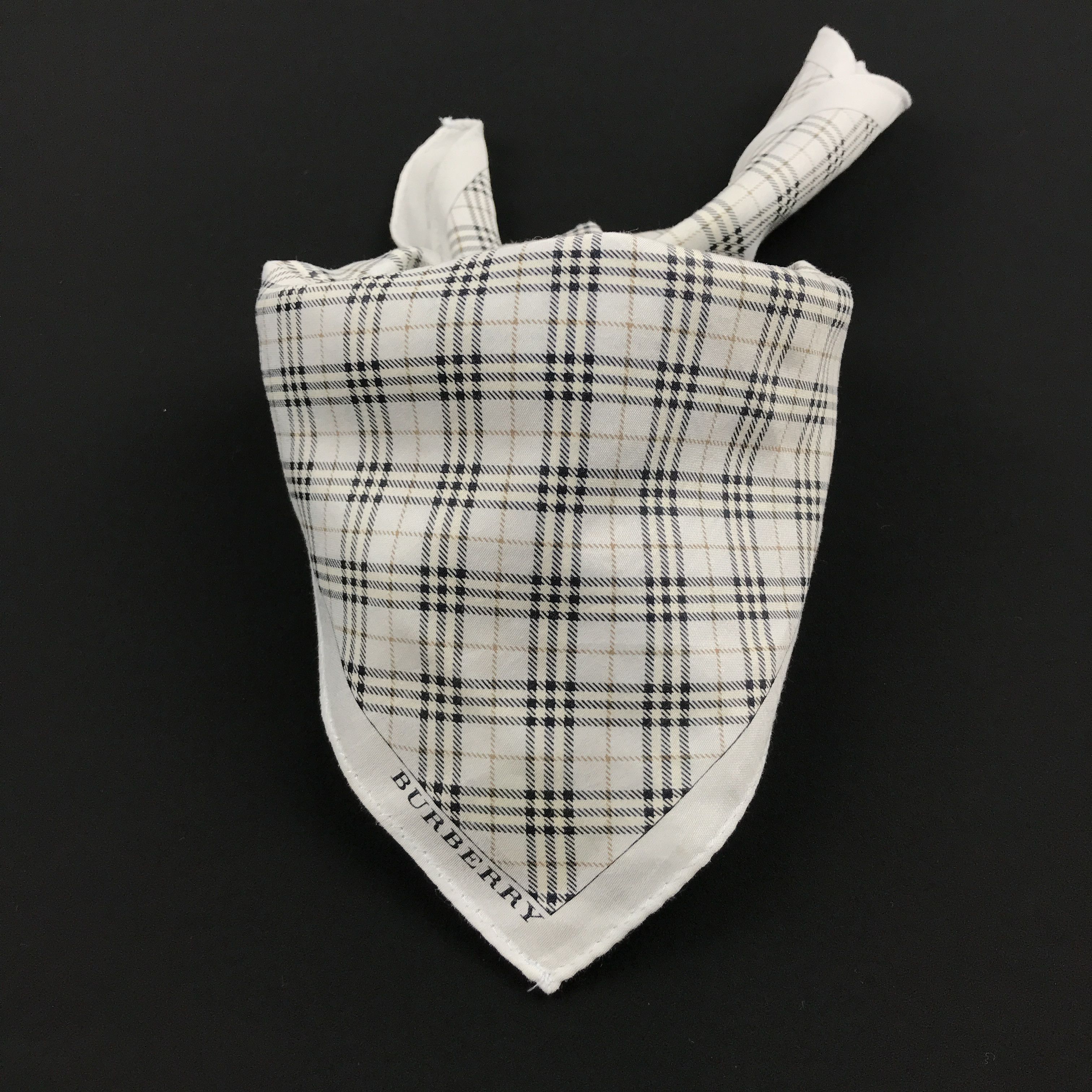 Burberry Vintage Burberry Bandana Neckerchief Handkerchief Size ONE SIZE - 4 Thumbnail