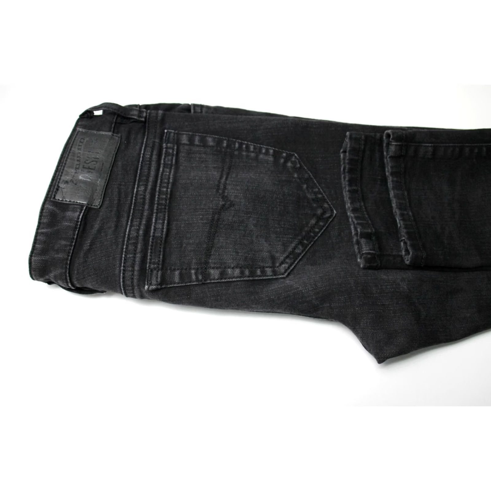 Diesel DIESEL Skinzee Super Slim-Skinny 0813E Stretch Jeans Women's W27/L30 Black Regular Waist Size 27" / US 4 / IT 40 - 5 Thumbnail