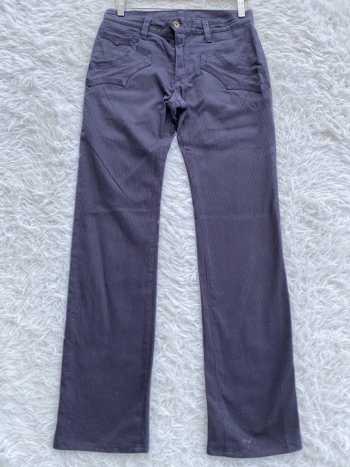 Number (N)ine Rare Vintage Number Nine Stripes Pants Size US 31 - 5 Thumbnail