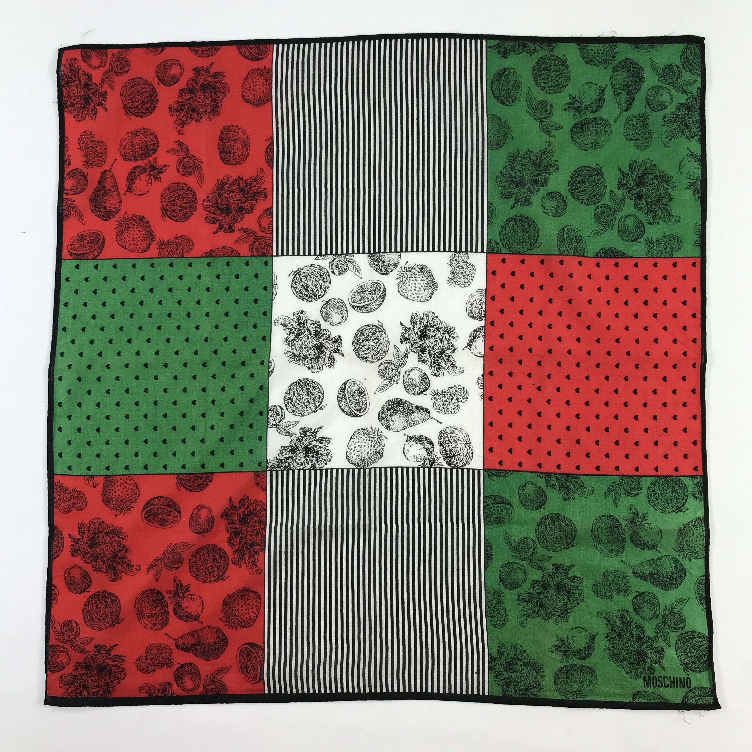 Vintage Moschino Bandana / Handkerchief / Neckerchief - S838 Size ONE SIZE - 1 Thumbnail