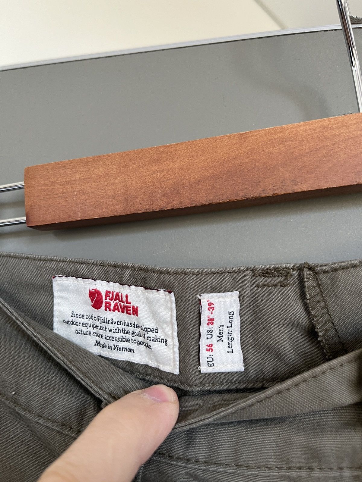 Fjallraven Fjallraven G-1000 Outdoor Workwear Karl Pants Size US 36 / EU 52 - 6 Thumbnail