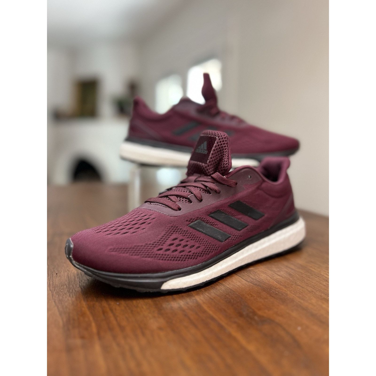 Adidas Adidas Response Boost LT Men’s Burgundy Running Shoes Size 8 Size US 8 / EU 41 - 1 Thumbnail