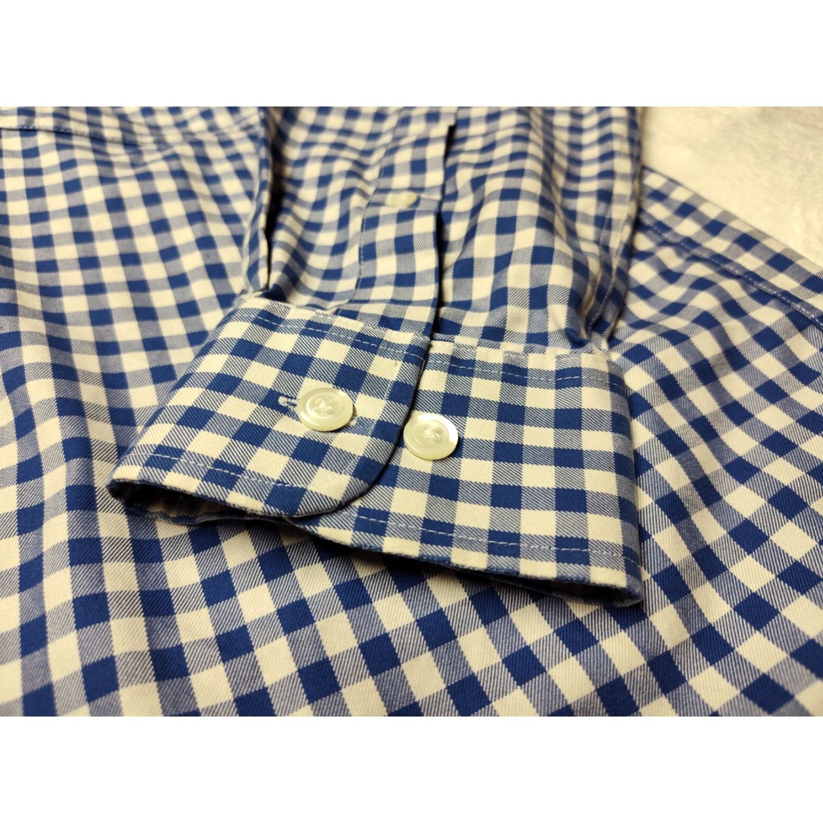 CO Duluth Trading Co Blue Plaid Flannel Shirt Men's M Button-Up Long Sleeve Outdoor Classic Size US M / EU 48-50 / 2 - 3 Thumbnail
