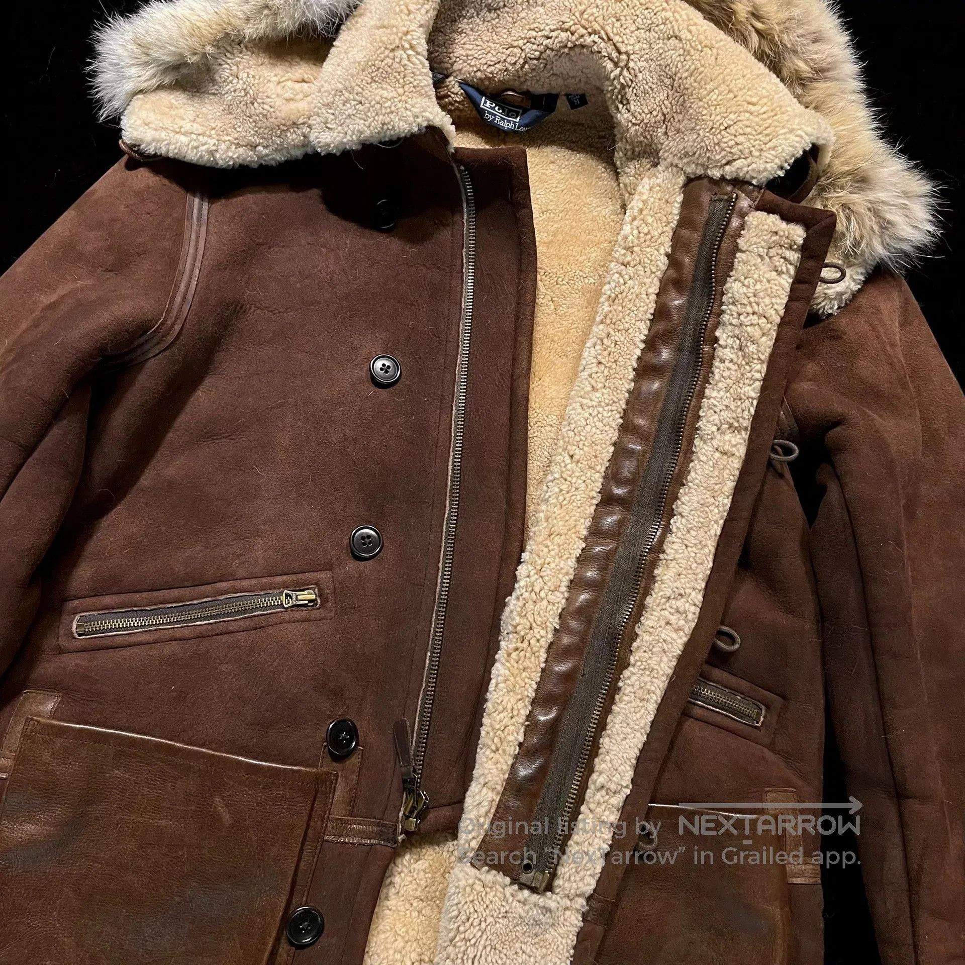 Polo Ralph Lauren Ralph Lauren B7 Shearling Coat. Size US M / EU 48-50 / 2 - 3 Thumbnail