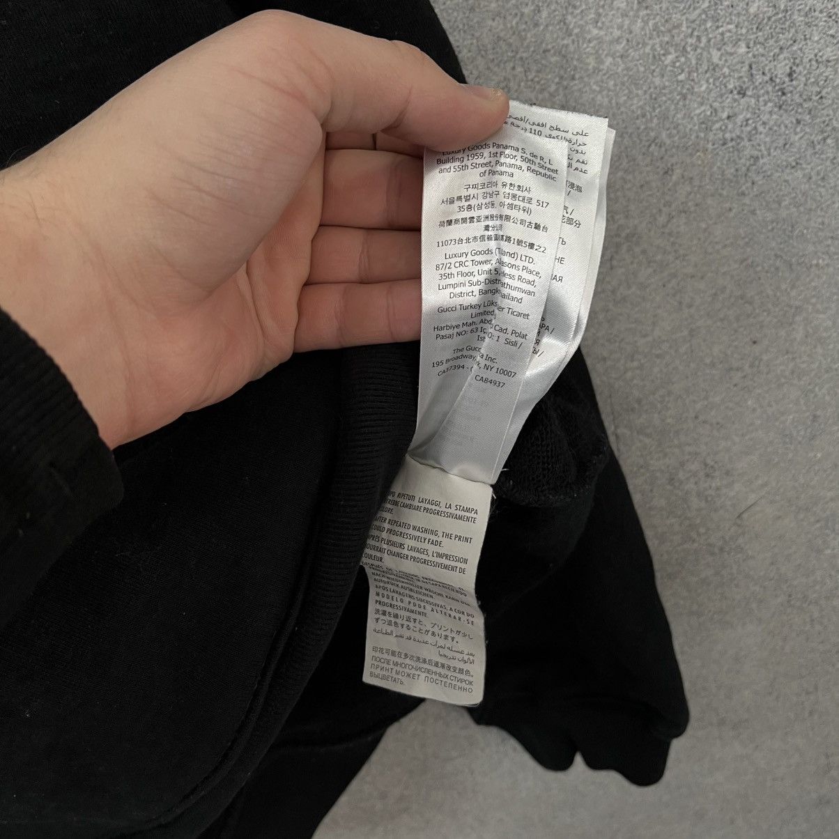 Gucci Gucci Hoodie Big Logo Black Size US M / EU 48-50 / 2 - 19 Thumbnail
