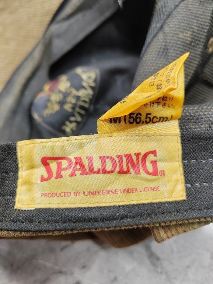 Spalding Vintage Spalding Corduroy Cap Hat Size ONE SIZE - 6 Thumbnail