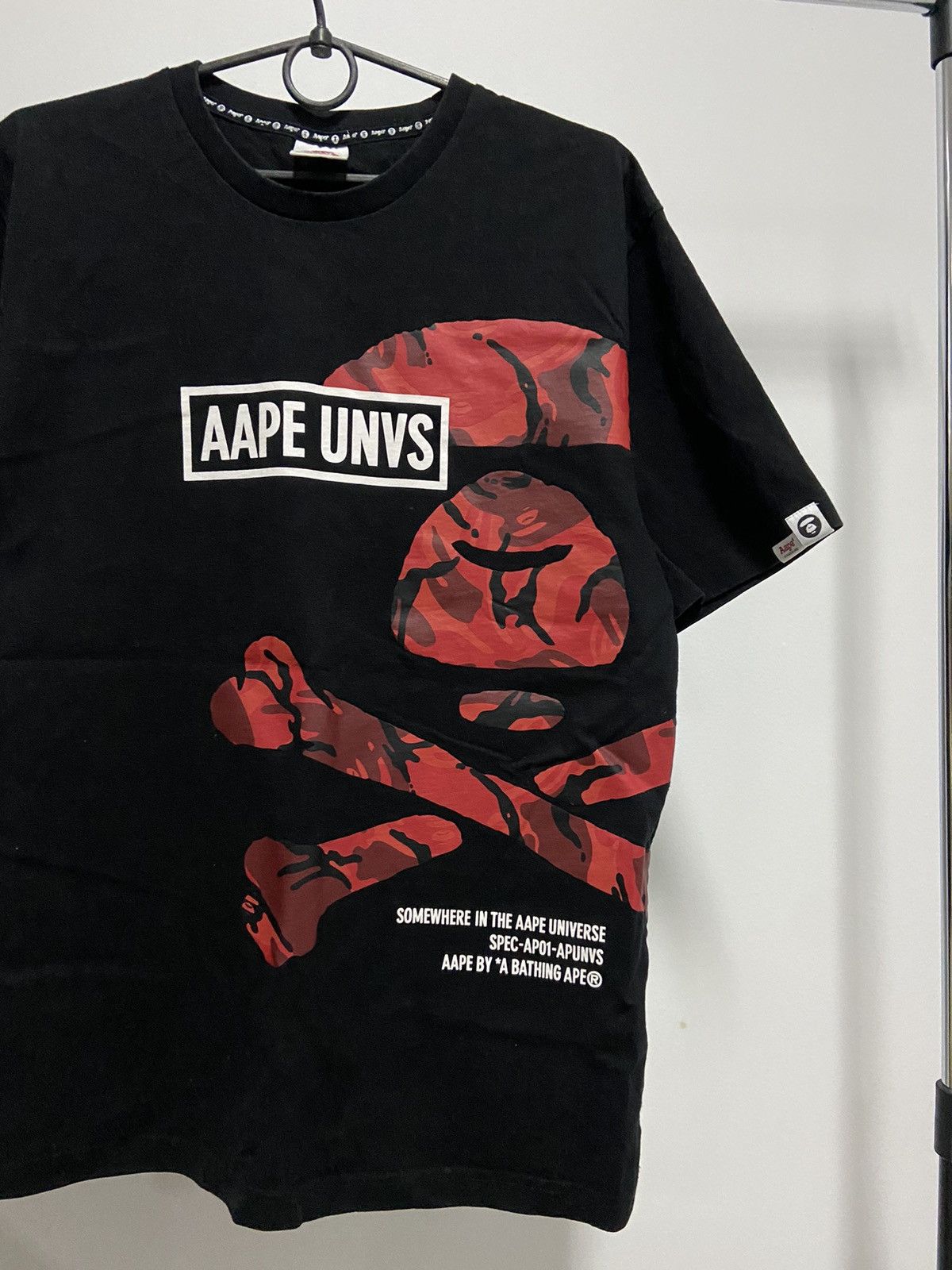 Aape × Bape Bape Aape universe big logo skull unvs vintage Size US M / EU 48-50 / 2 - 2 Thumbnail