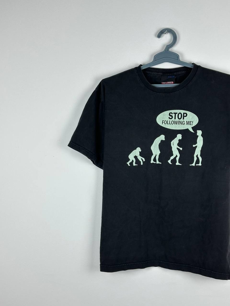 Vintage Vintage Unfledged Stop Following Me Faded T Shirt Size US L / EU 52-54 / 3 - 2 Thumbnail