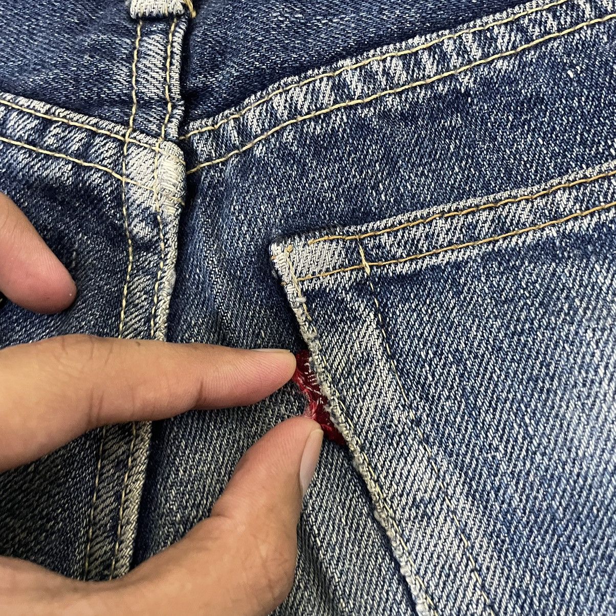 Denime × Japanese Brand Denime Selvedge Made in Japan Baggy Jeans Size US 30 / EU 46 - 13 Thumbnail