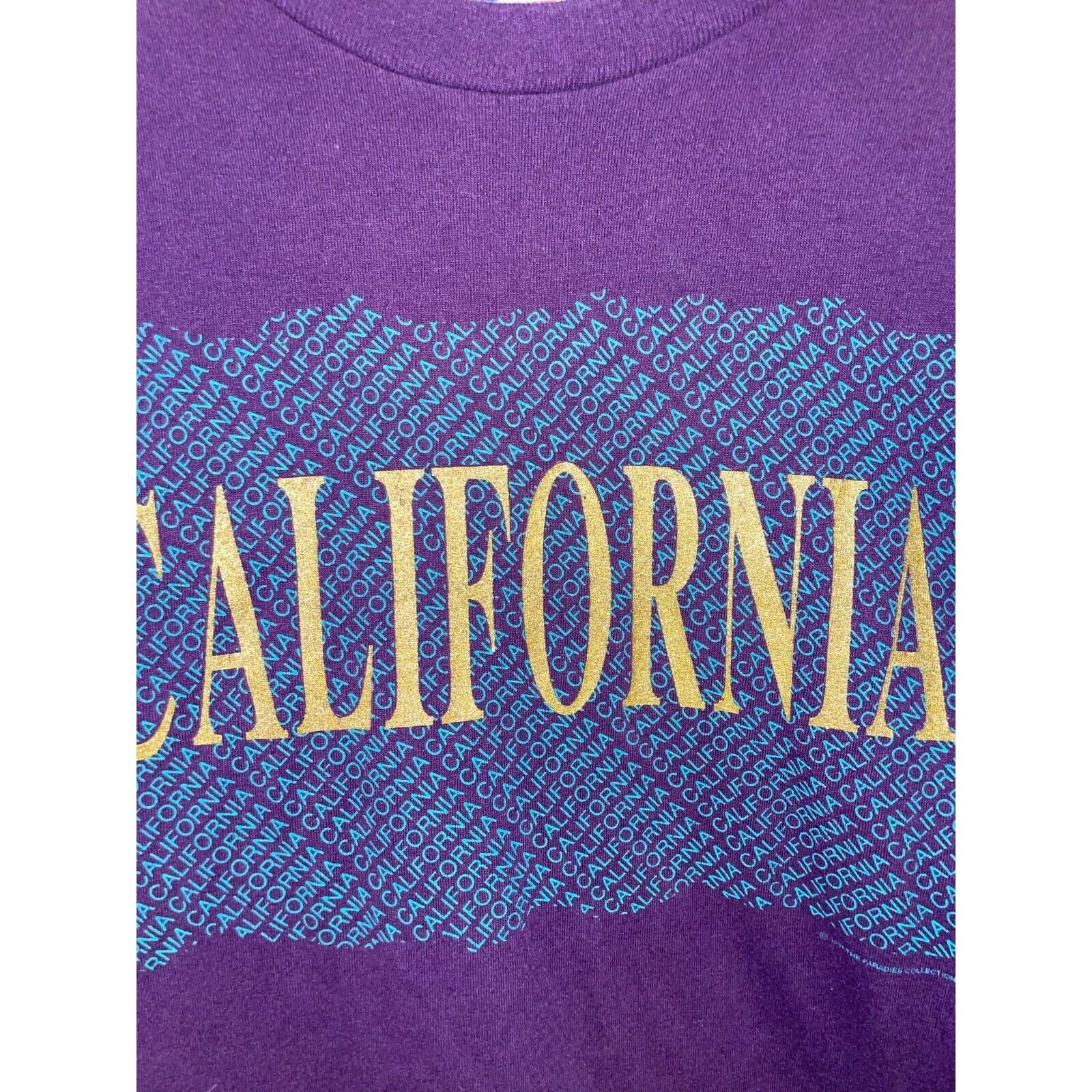 Vintage Vintage California Shirt Paradies Collection Tee 90s 1991 L Size US L / EU 52-54 / 3 - 2 Thumbnail