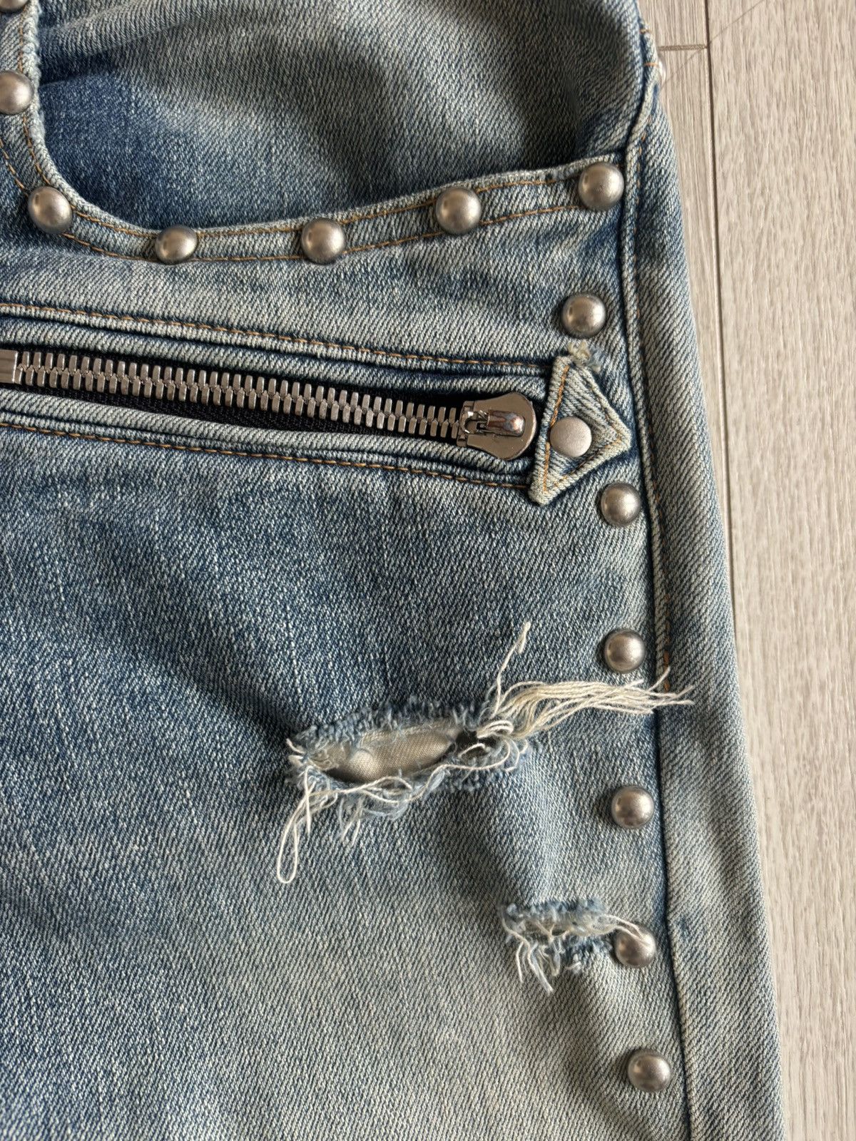 Balmain Balmain biker jeans. Size US 32 / EU 48 - 6 Thumbnail