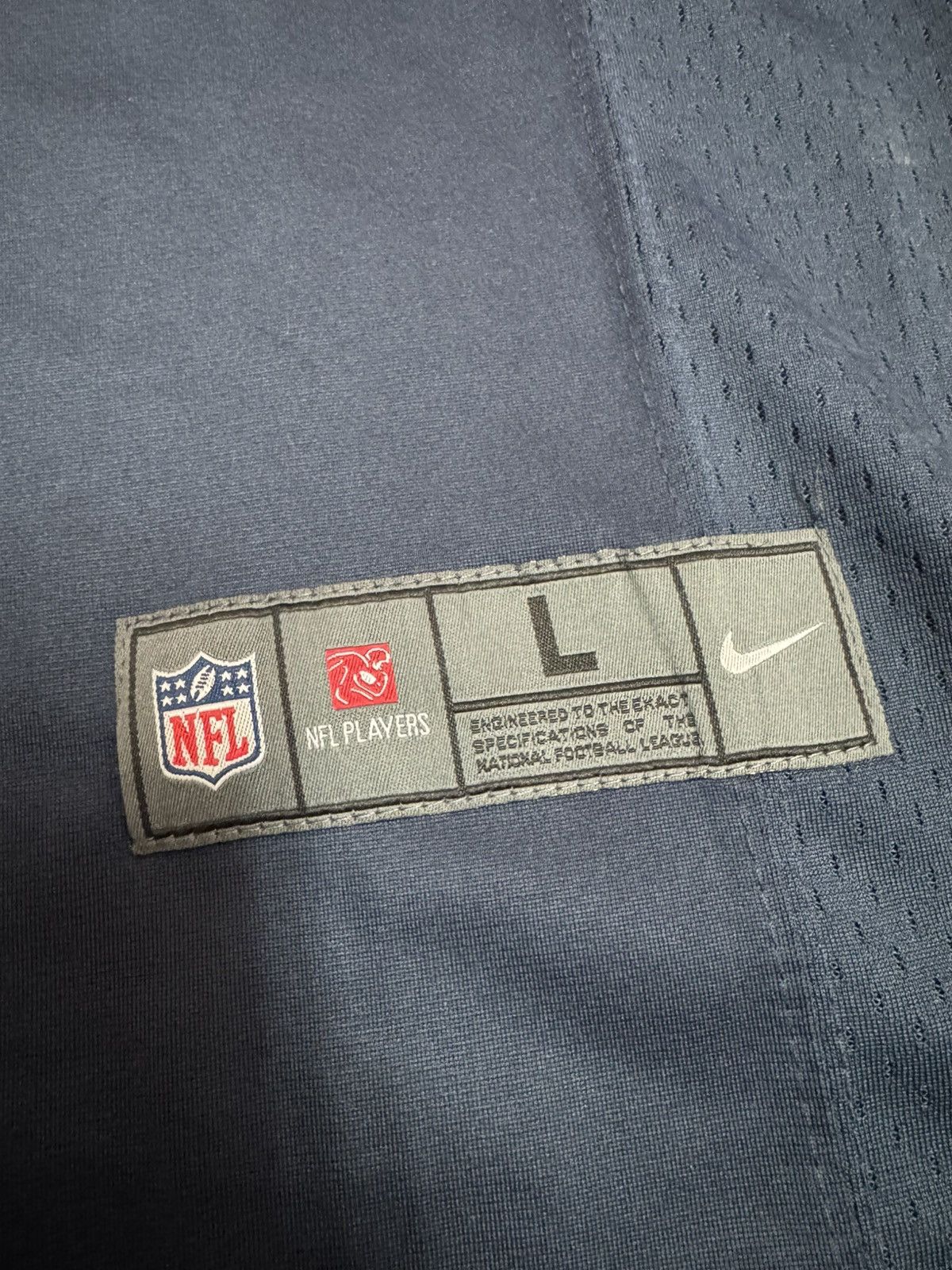 Nike Ezekiel Elliott #21 Dallas Cowboys NFL On Field Home Jersey Size US L / EU 52-54 / 3 - 2 Thumbnail