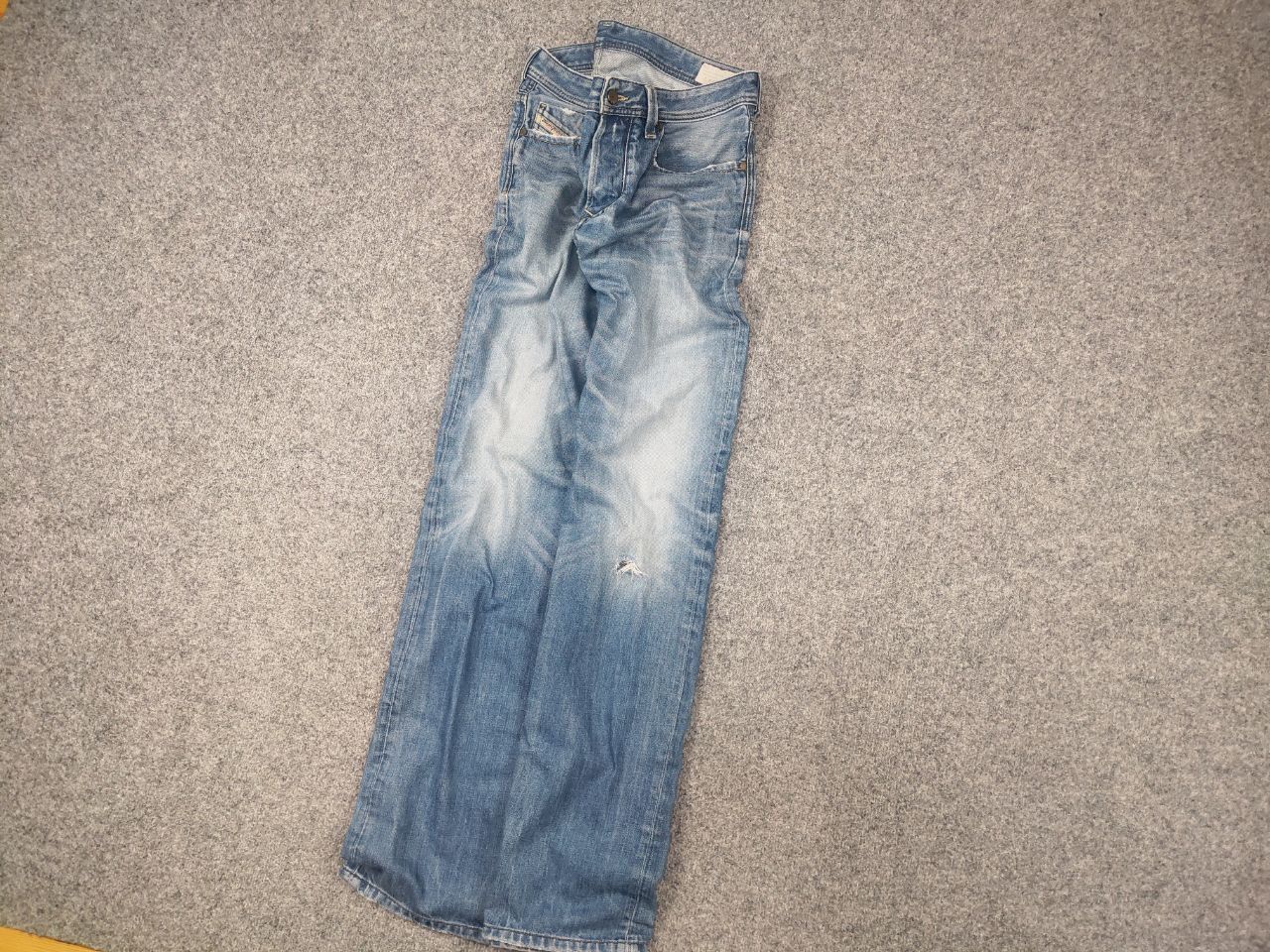 Diesel Vintage 90's Diesel Larkee Faded Distressed Denim jeans Size US 34 / EU 50 - 2 Thumbnail