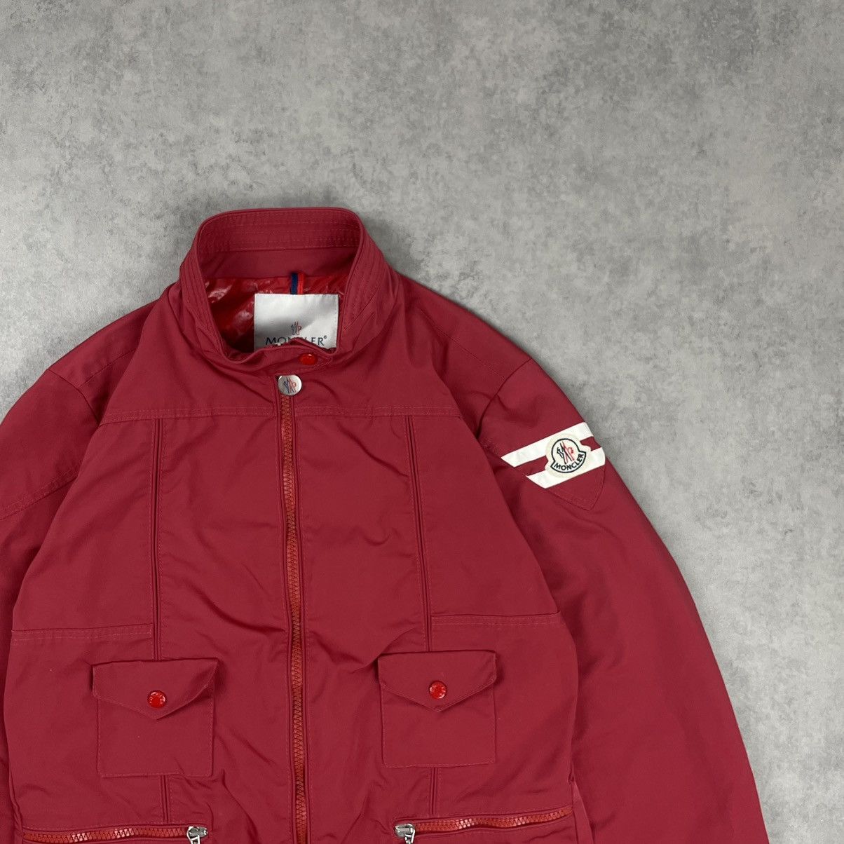 Moncler Moncler Nylon Bomber Size S / US 4 / IT 40 - 4 Thumbnail