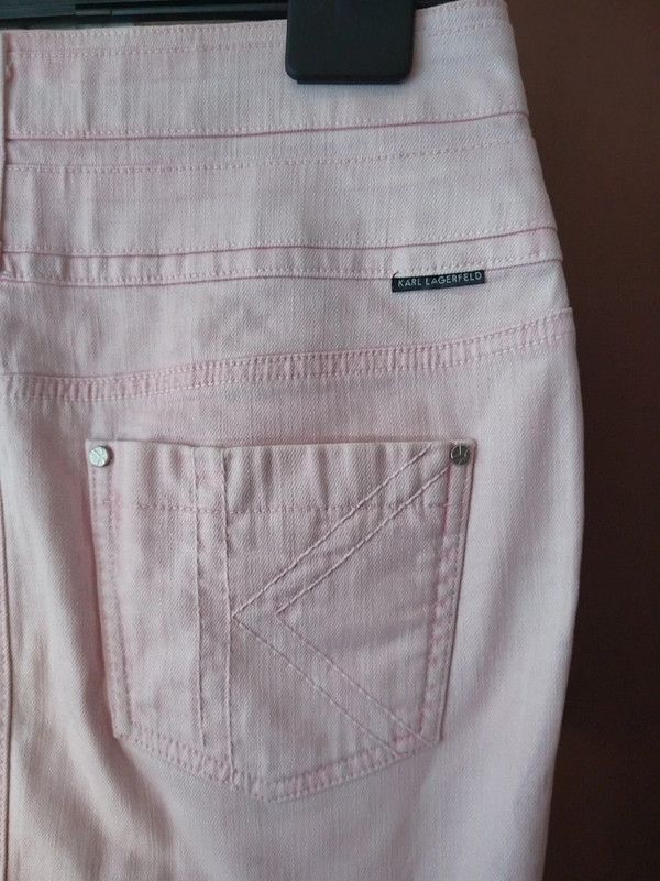 Karl Lagerfeld × Vintage Karl Lagerfeld vintage pink skirt Size 28" / US 6 / IT 42 - 2 Thumbnail