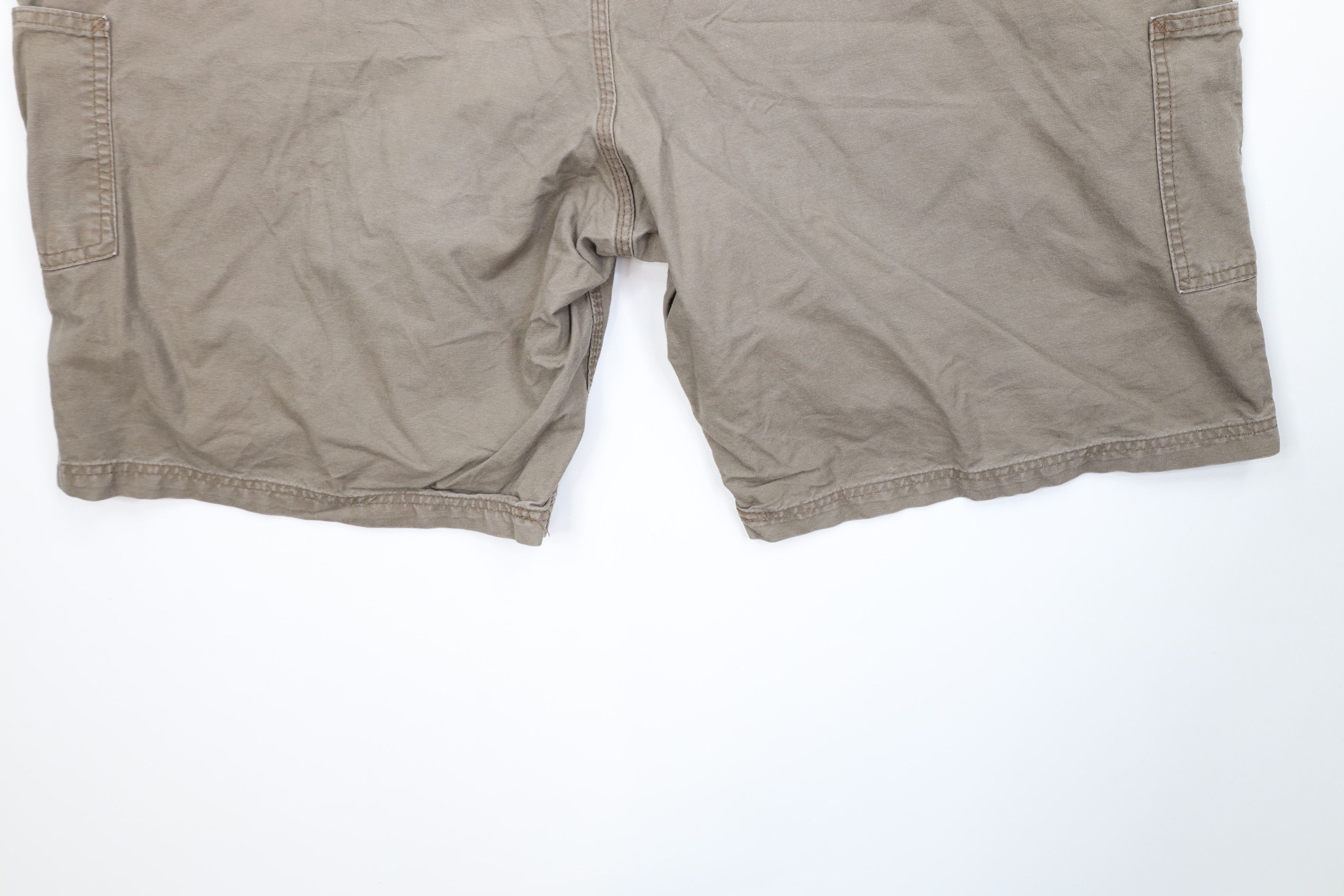 Carhartt Vintage Carhartt Relaxed Dungaree Shorts Light Brown Cotton Size US 44 / EU 60 - 12 Thumbnail
