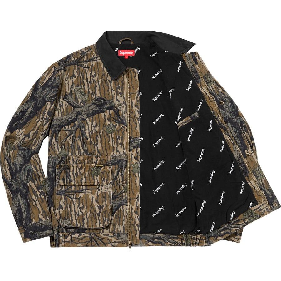 Supreme 🔥 Supreme® x Mossy Oak® RARE Leather Collar Field Jacket Size US XL / EU 56 / 4 - 2 Thumbnail