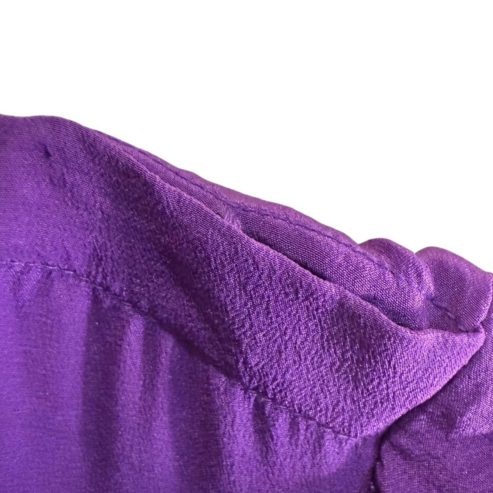 Isabel Marant Etoile Isabel Marant Yoana Purple Silk Mini Sz 36/4 Size S / US 4 / IT 40 - 6 Thumbnail