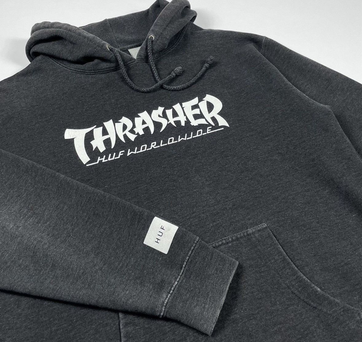 Huf × Thrasher HUF Worldwide X Thrasher Hoodie Size US L / EU 52-54 / 3 - 11 Thumbnail