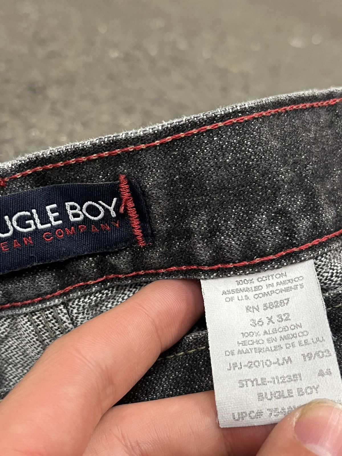 Bugle Boy × Vintage Baggy fit y2k bugle boy skater jeans black wide leg hype Size US 34 / EU 50 - 6 Thumbnail