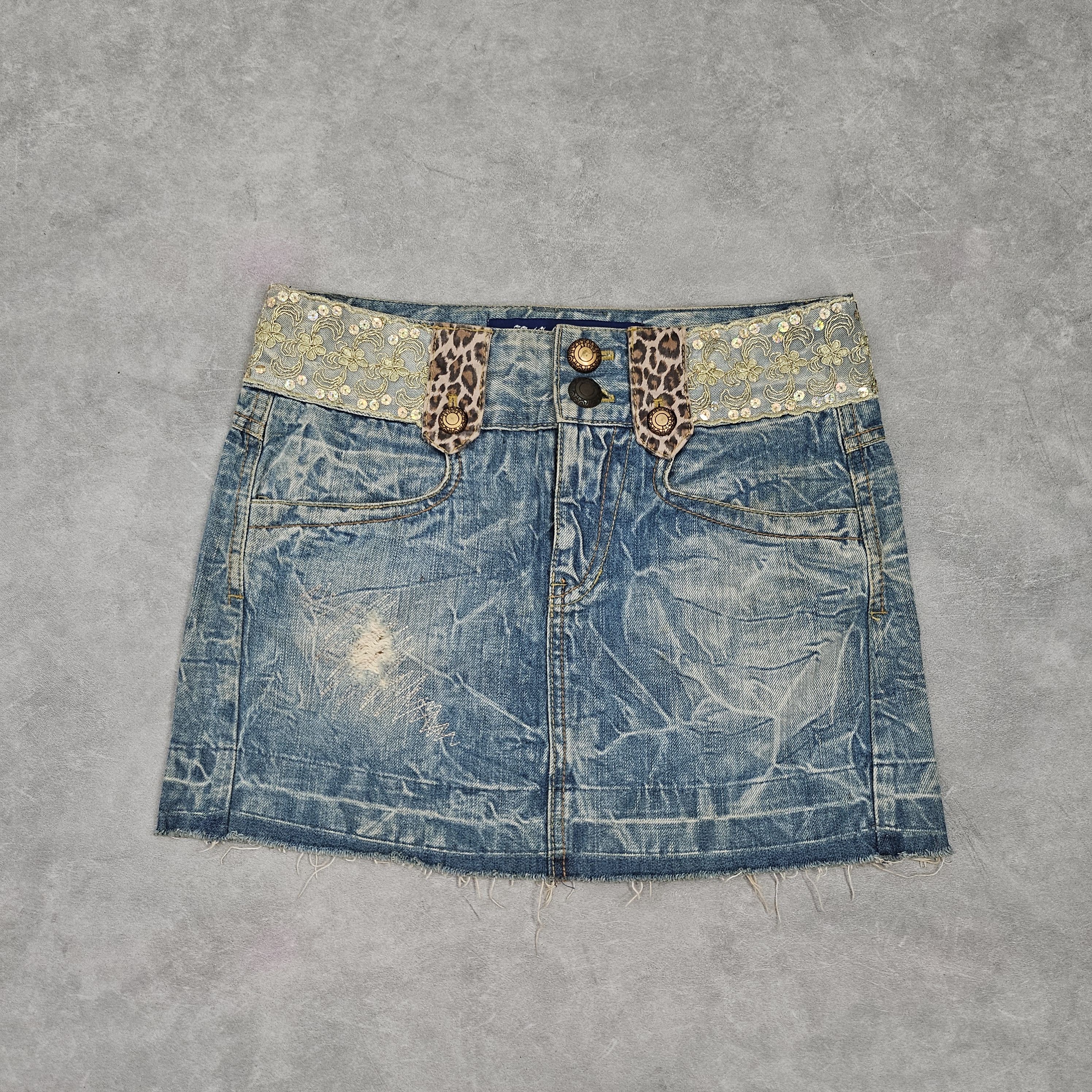 Japanese Brand Egoist vintage y2k mini skirt Size 30" / US 8 / IT 44 - 2 Thumbnail