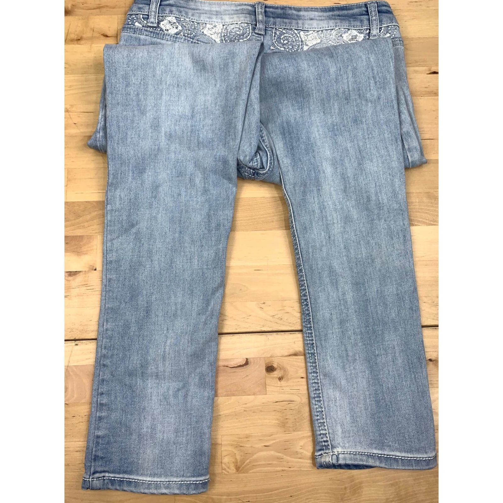 Vintage Womens Arizona Jeans Light Wash Size 14 Reg Arizona Jeans Jeans Blue 26.5in Straight 14 Womens American — Size 36" / US 14 / IT 50 - 6 Thumbnail