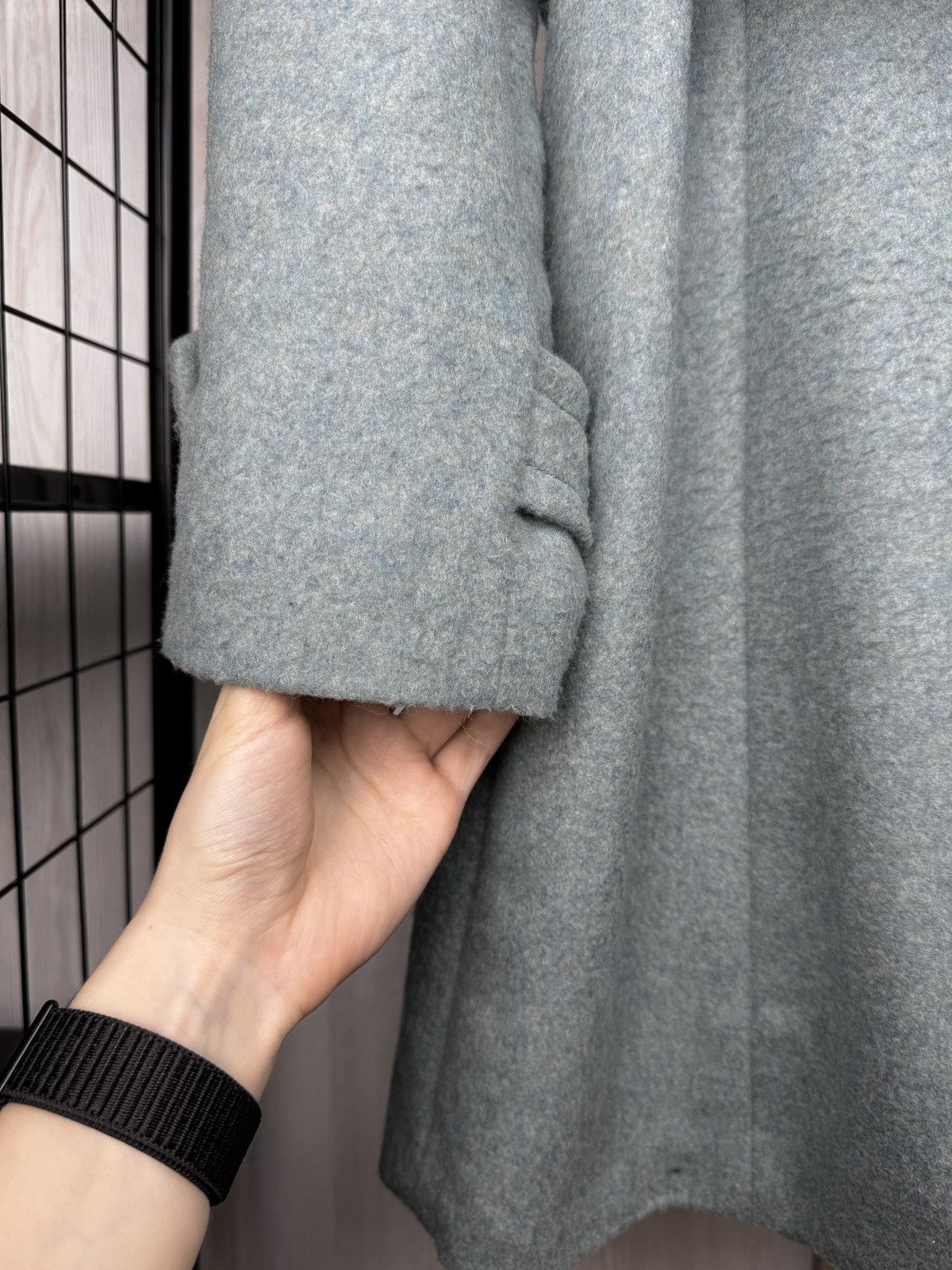 Weekend Max Mara MAX MARA Green Wool Belt Double Breasted Coat Jacket sz F38 Size M / US 6-8 / IT 42-44 - 7 Thumbnail