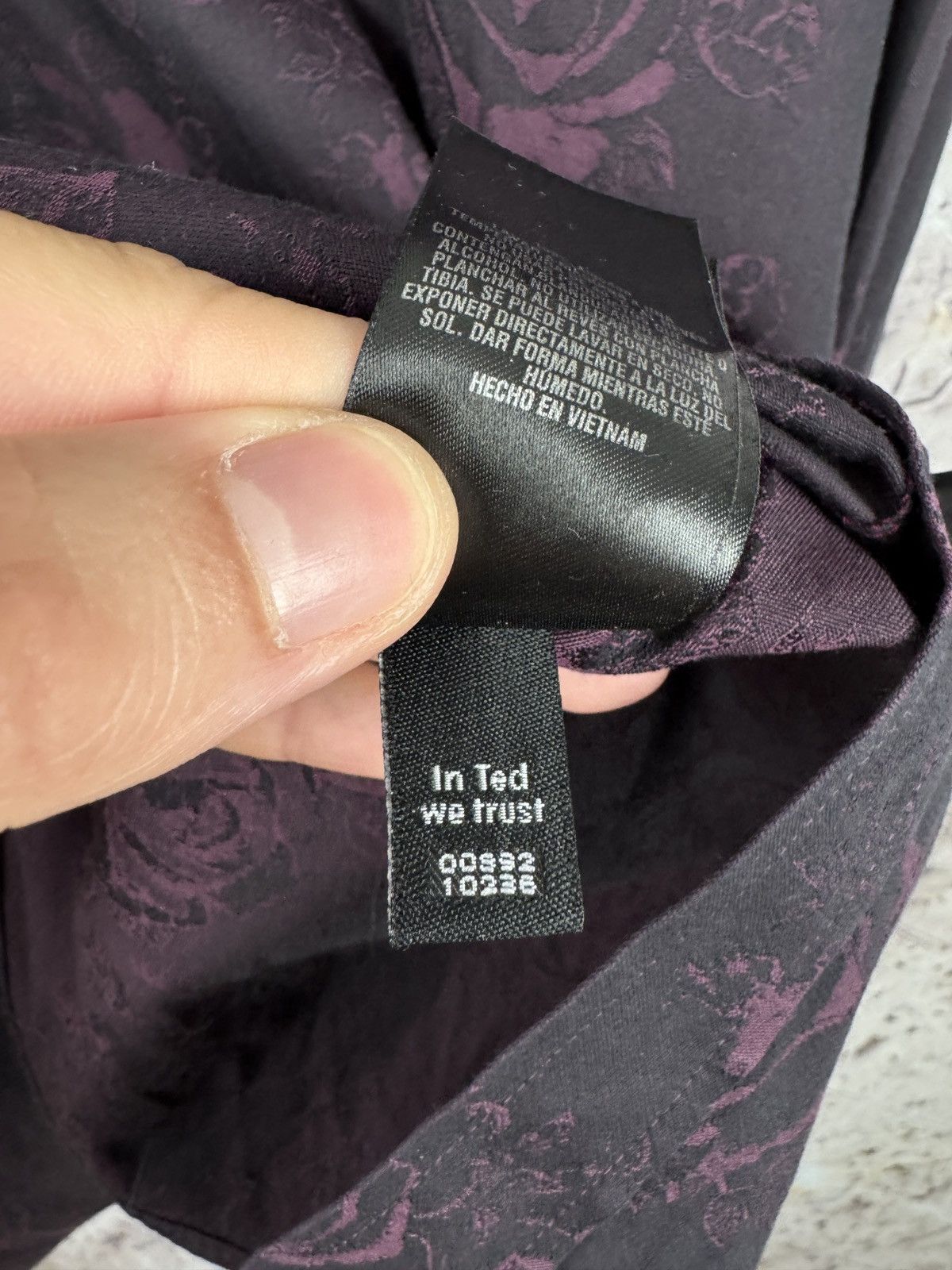 Ted Baker Men’s Ted Baker Endurance Shirt Button Up Size Large Size US L / EU 52-54 / 3 - 8 Thumbnail