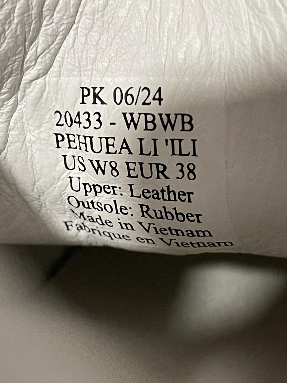 Olukai Olukai Pehuea Li'L W White Sneakers Women's Size 8 Size US 8 / IT 38 - 4 Thumbnail