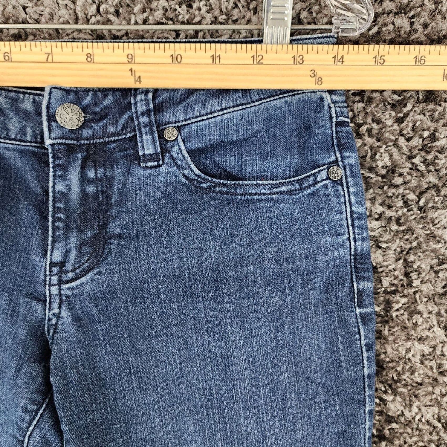 Prana prAna Women's Straight Leg Jeans Size 2 Blue Regular Size 26" / US 2 / IT 38 - 4 Thumbnail