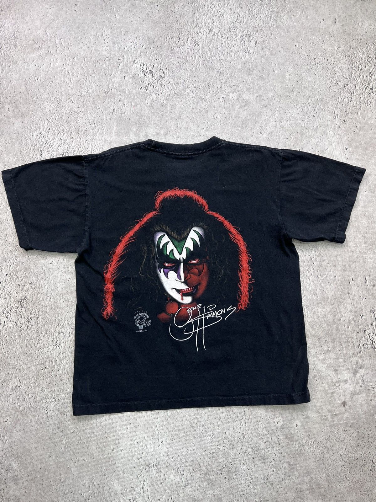 Band Tees × Vintage Vintage SINGLE STITCH Kiss Shirt Band Rare Tee Size US L / EU 52-54 / 3 - 7 Thumbnail