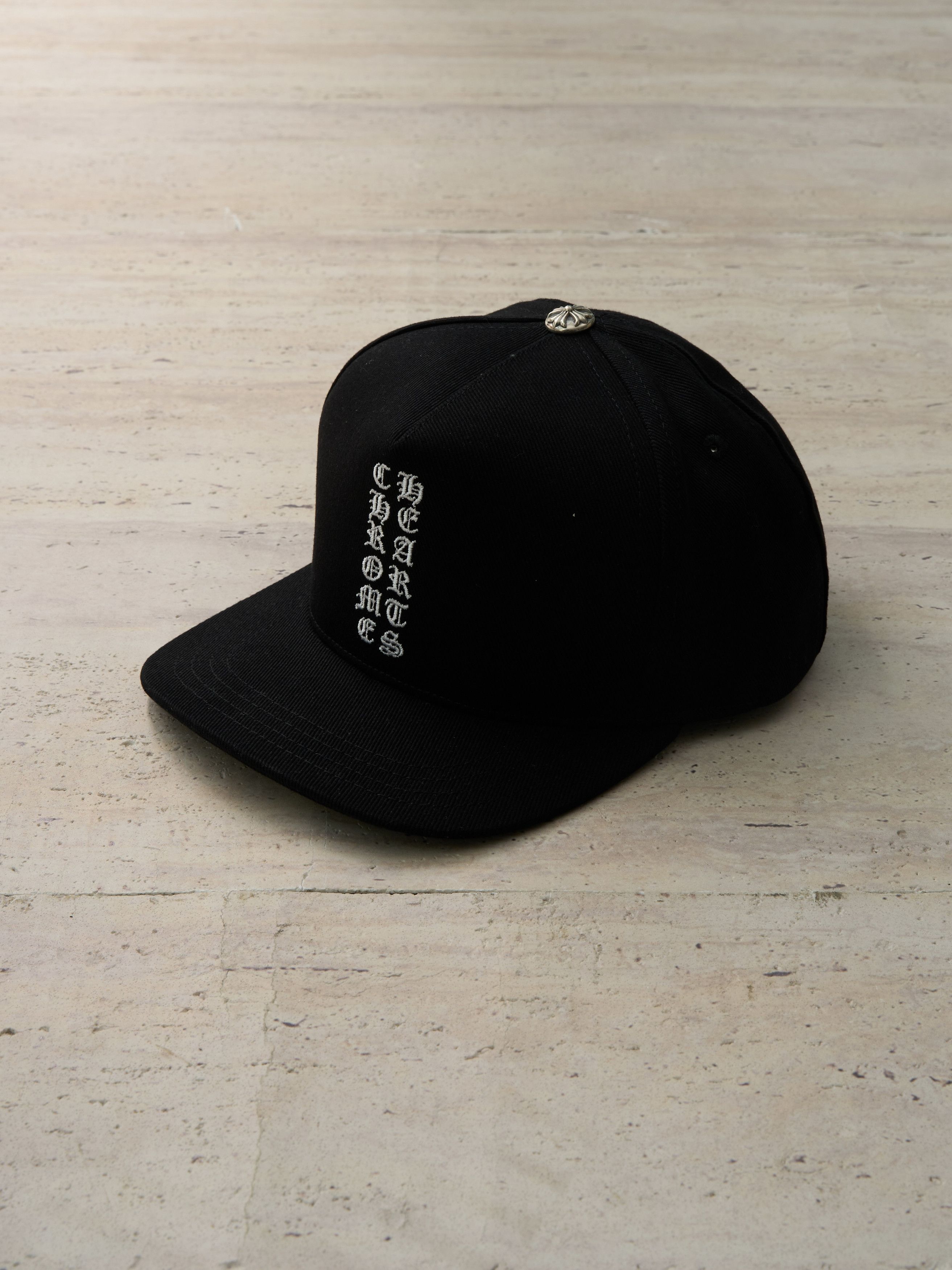 【人気/関税/送料込み】 Chrome Hearts Vertical Logo Hat Black Chrome Hearts Hat Vertical Logo - YP – Young Professionals