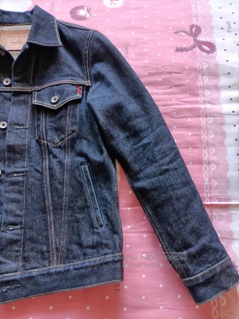 Iron Heart Iron Heart size 40 Raw Denim Jacket Size US L / EU 52-54 / 3 - 7 Thumbnail