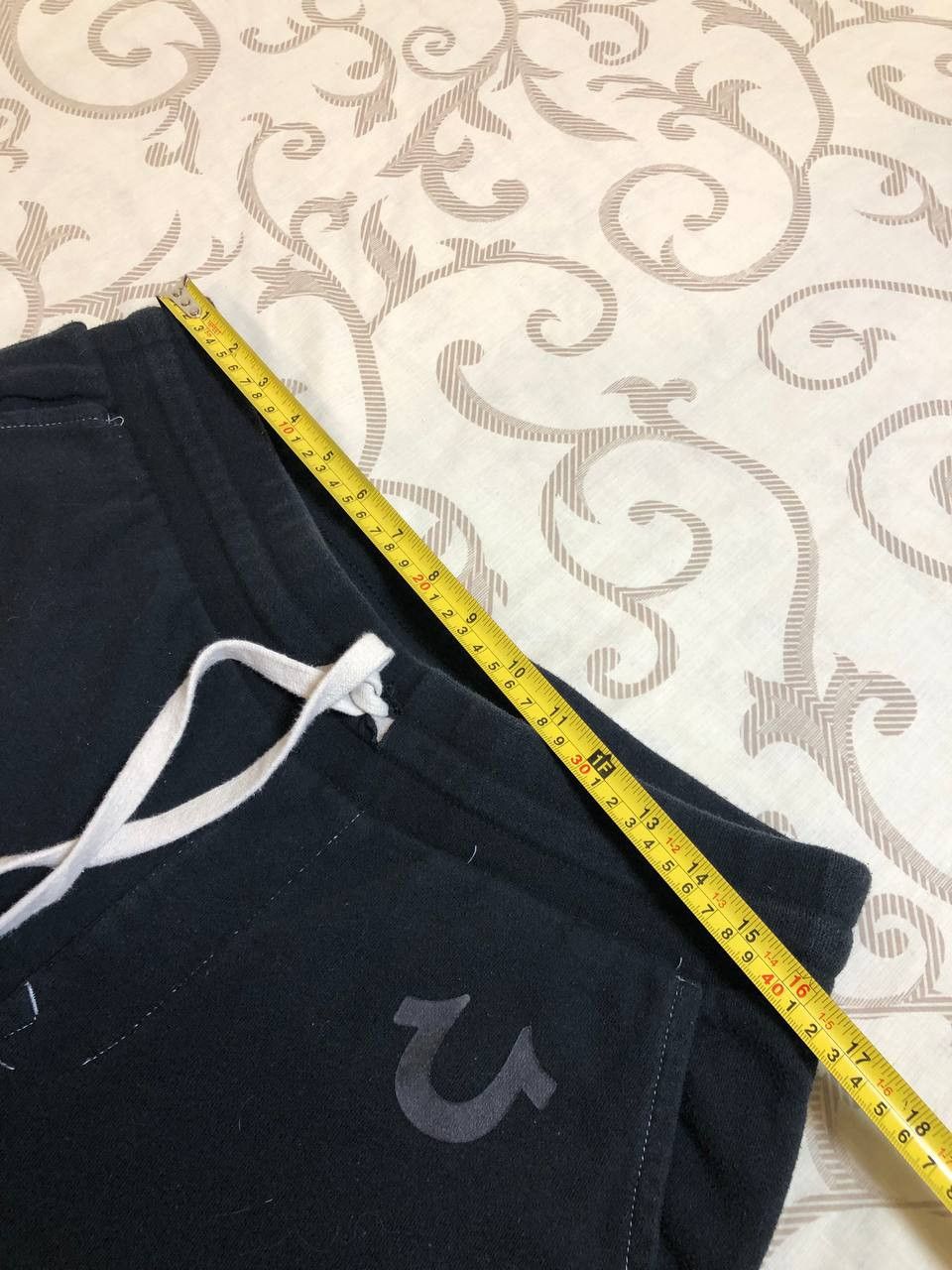 True Religion TRUE RELIGION BLACK LOGO JOGGER SWEATPANTS PANTS Size US 32 / EU 48 - 14 Thumbnail