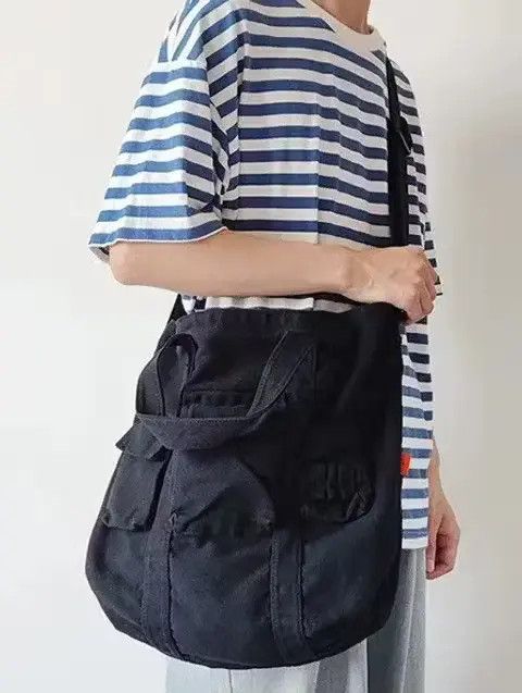 Japanese Brand Fashion utility canvas messenger grunge bag vintage Size ONE SIZE - 2 Thumbnail
