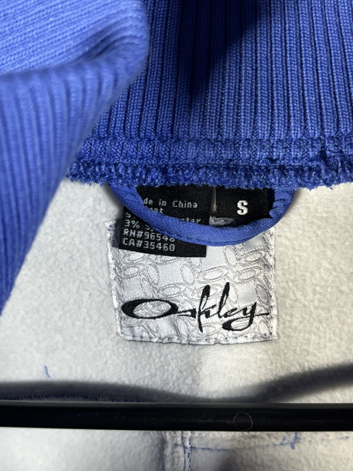 Oakley Vintage Y2K Oakley Collared Thermal Jacket Zip Up Womens S Size S / US 4 / IT 40 - 6 Thumbnail