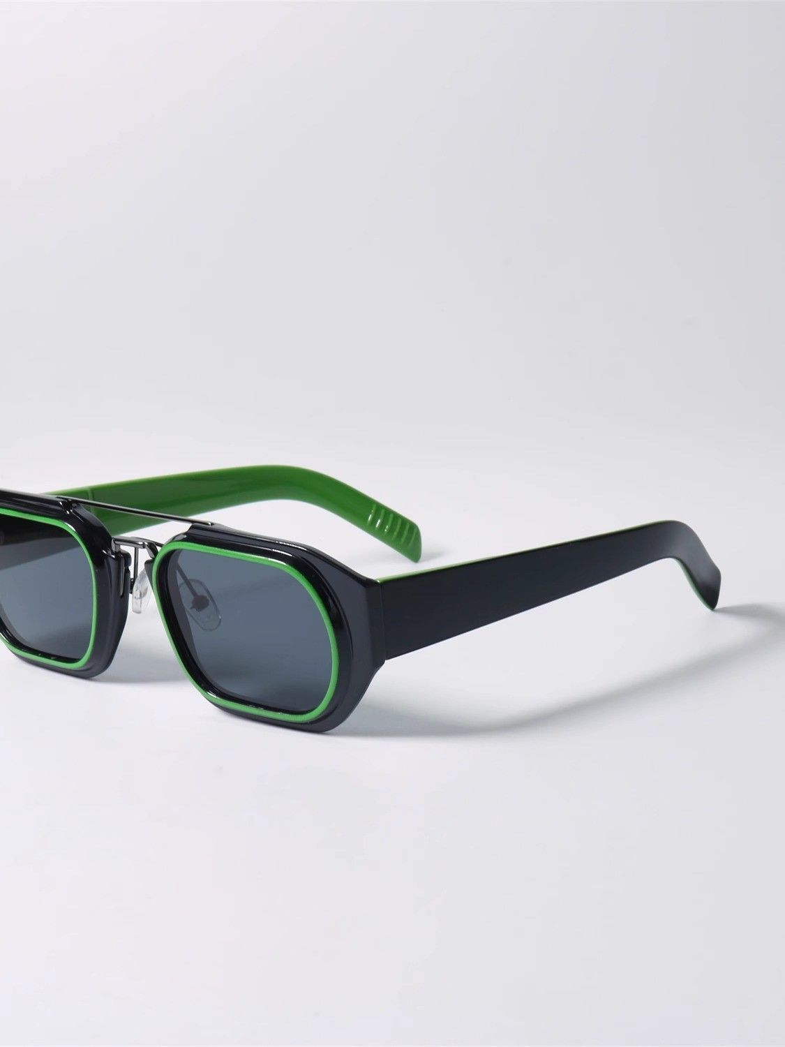 Electric Visual Punk Street ins style custom avant-garde sunglasses Size ONE SIZE - 4 Thumbnail