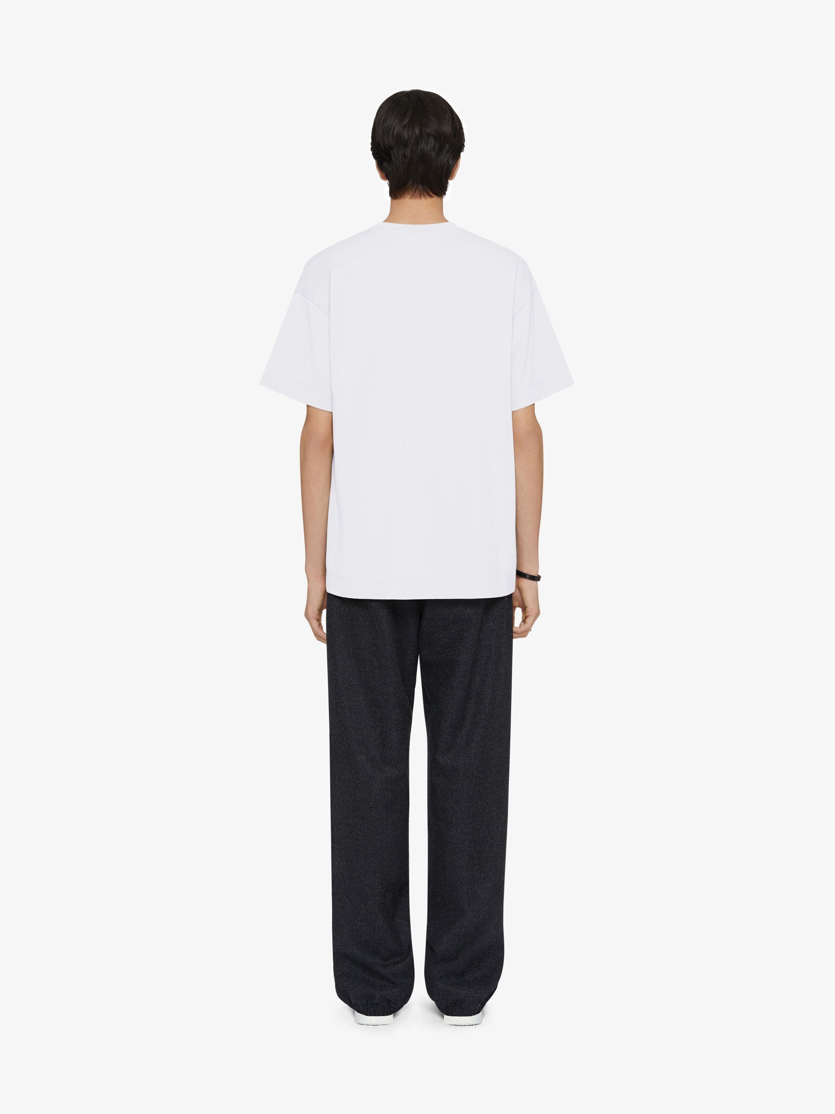 Givenchy o1srvl11e0725 Standrad Short Sleeve Base in White Size US XXL / EU 58 / 5 - 4 Thumbnail