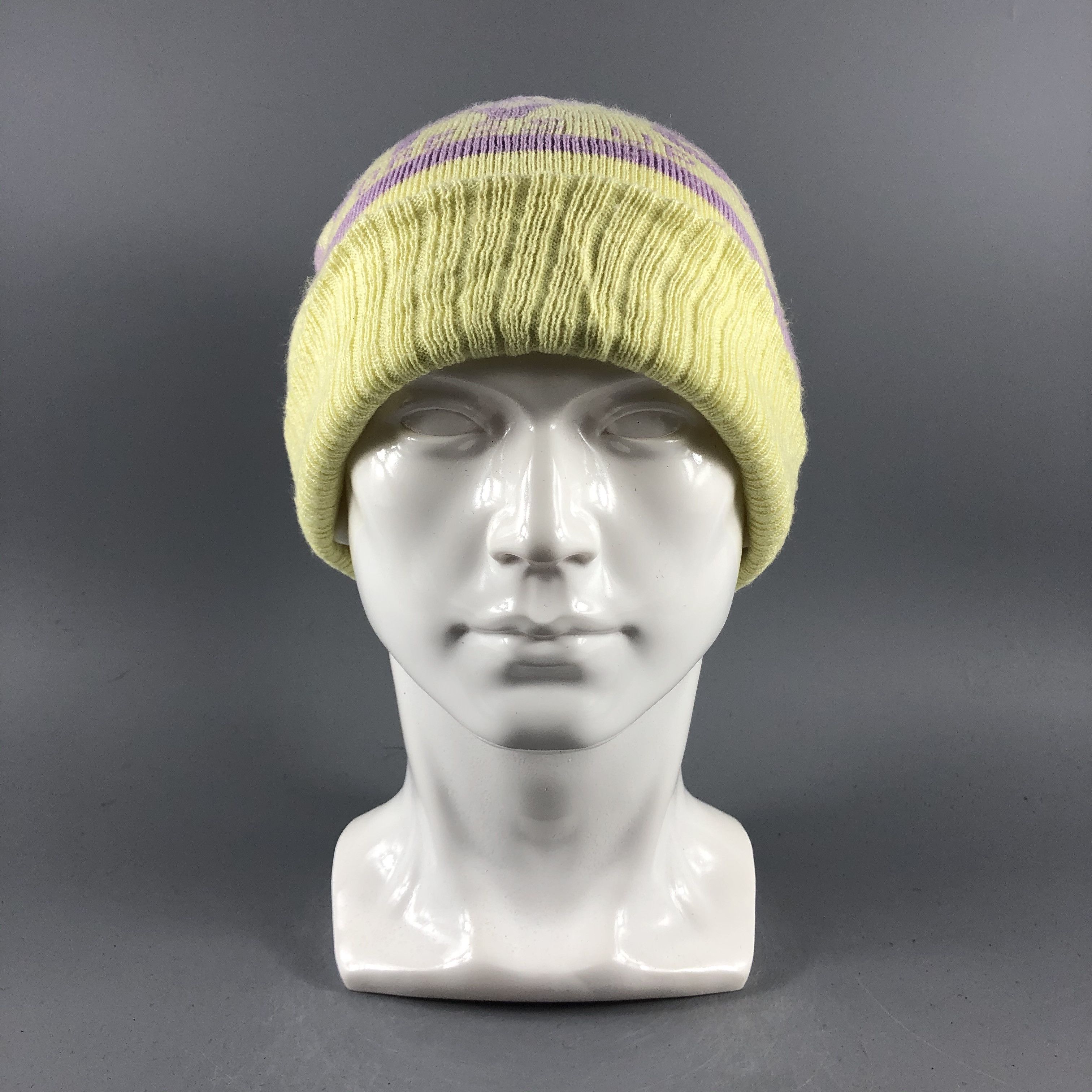 Vintage MPS Humor Beanie Snow Hat Snow Cap -D022 Size ONE SIZE - 7 Thumbnail
