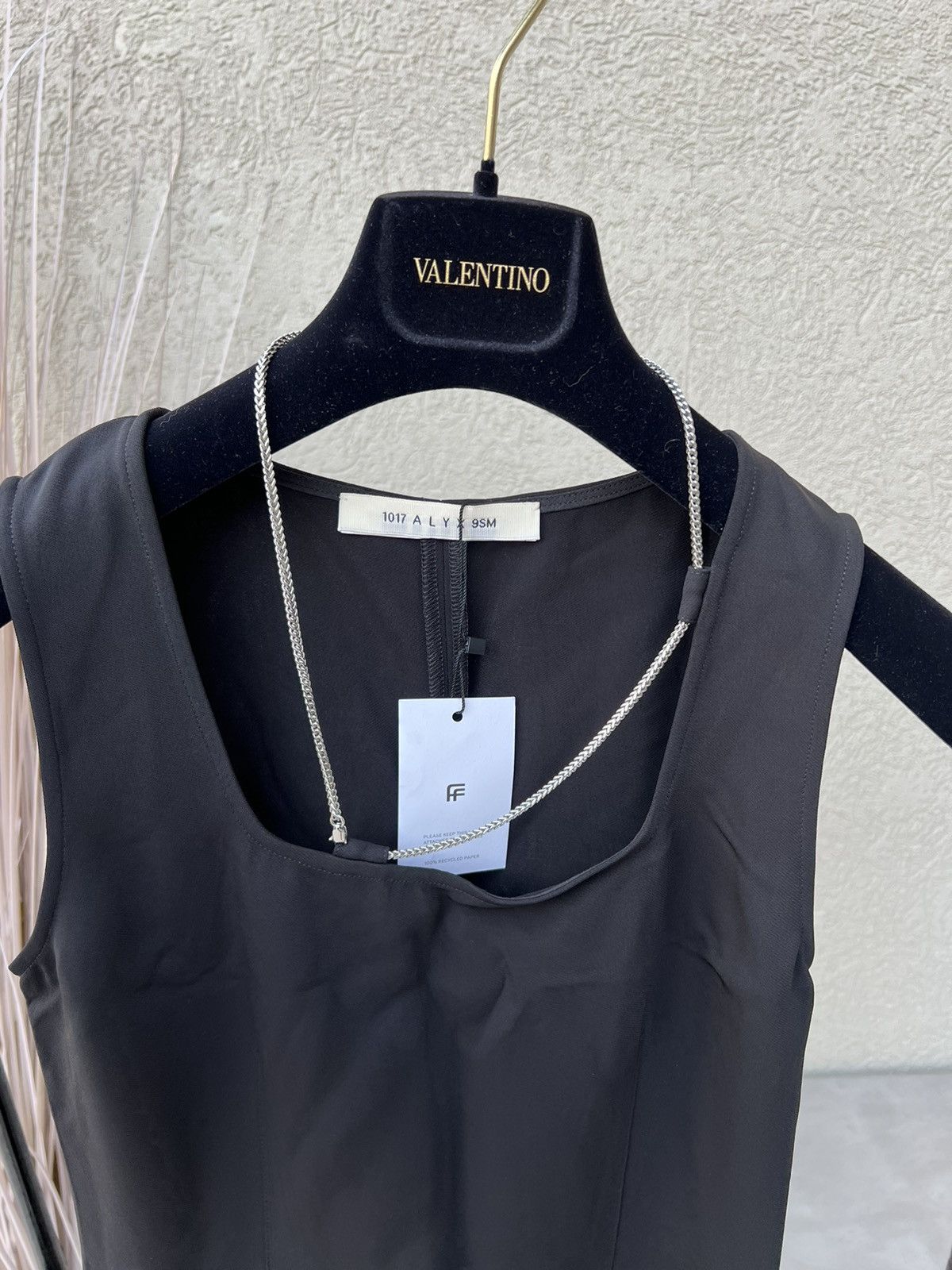 1017 ALYX 9SM × Alyx 1017 ALYX 9SM SLEEVELESS CHAIN COLLAR DRESS Size M / US 6-8 / IT 42-44 - 2 Thumbnail