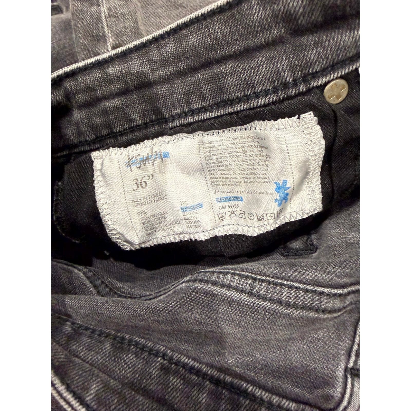 Ksubi Ksubi Black Washed Jeans Size US 36 / EU 52 - 5 Thumbnail