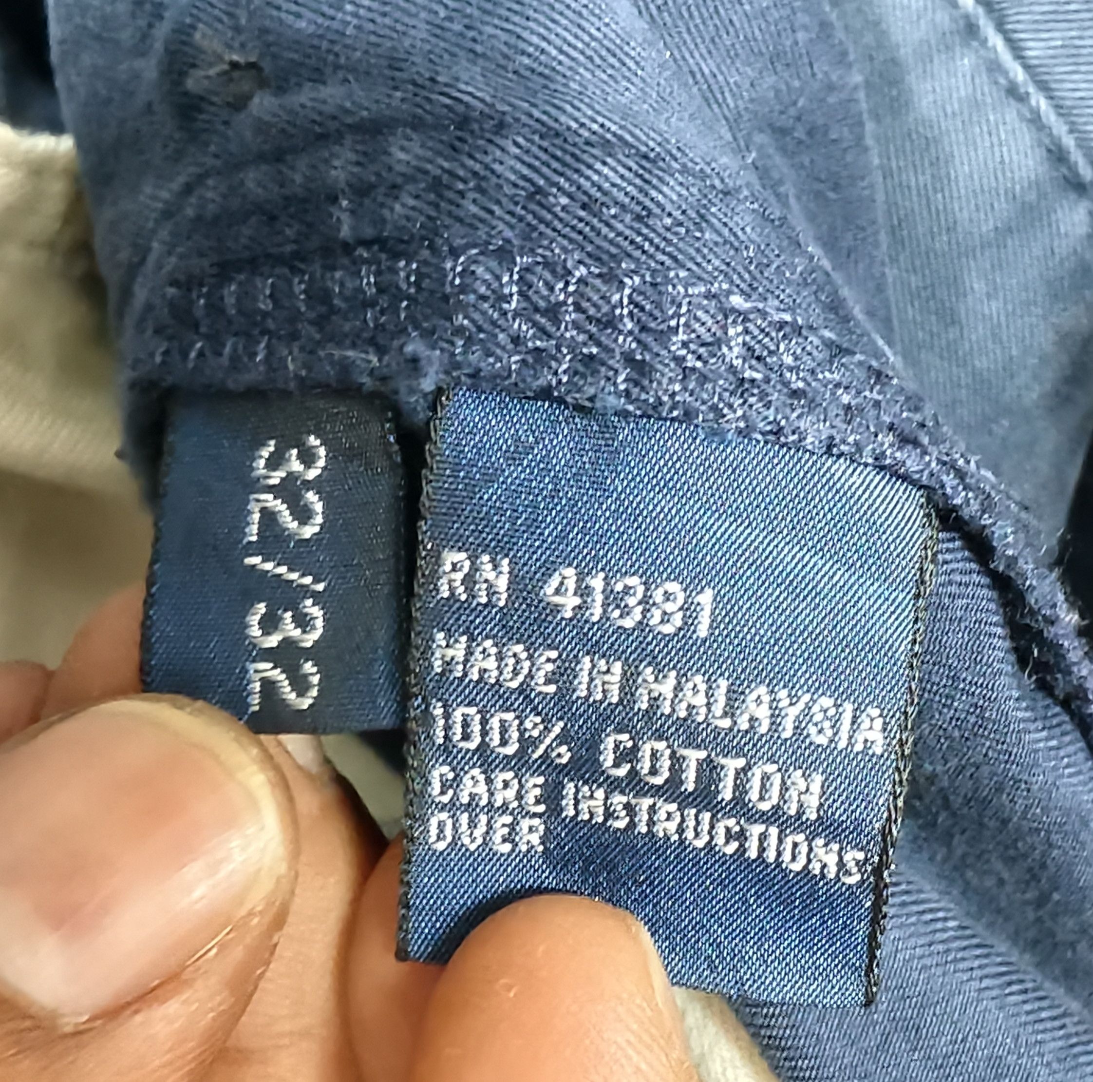 Polo Ralph Lauren Ralph Vintage Nylon Multi-Pocket Cargo Pant Size US 33 - 4 Thumbnail
