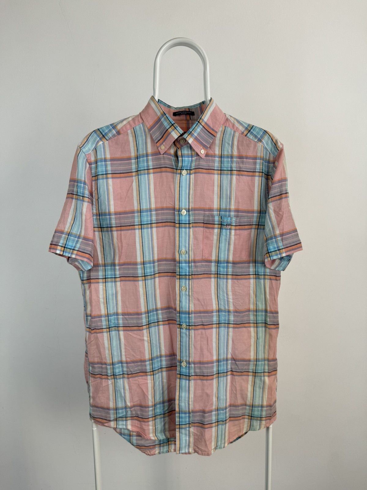 Gant Vintage Gant Authentic Indian Madras Short Sleeve Shirt Size US M / EU 48-50 / 2 - 1 Thumbnail